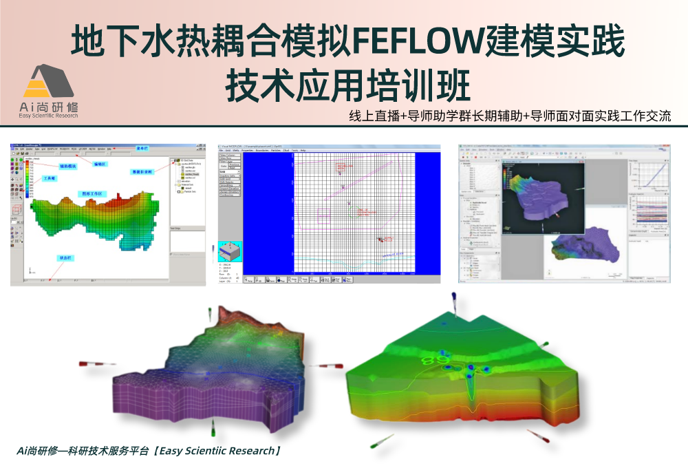 第二期地下水热耦合模拟FEFLOW建模实践技术应用培训班