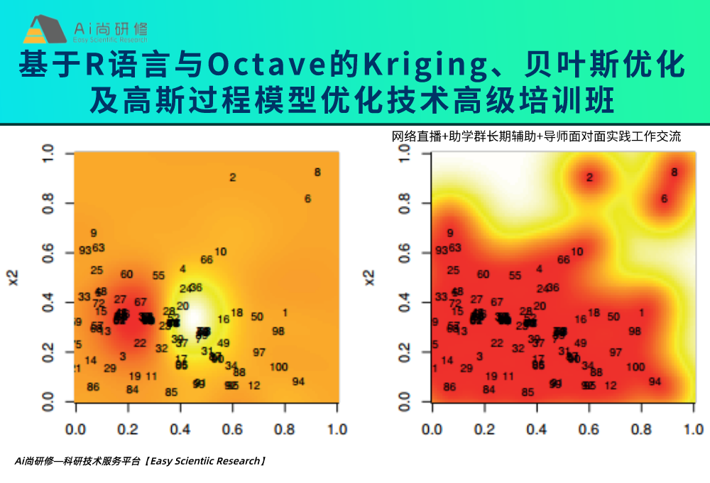 基于R语言与Octave的Kriging、贝叶斯优化及高斯过程模型优化技术高级培训班　