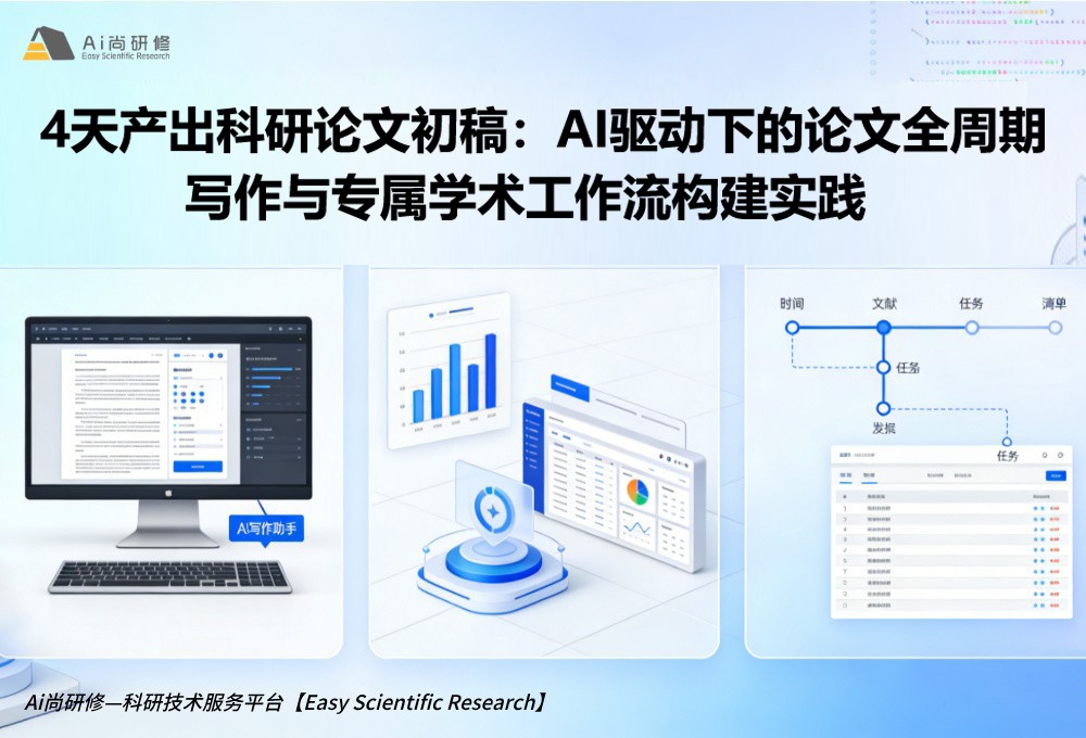 直播与现场同步：4天突破写作瓶颈：AI赋能下的SSCI论文初稿极速攻坚实践训练营
