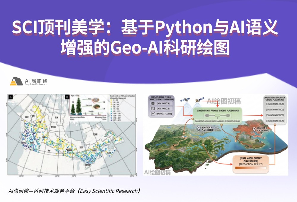 直播课：SCI顶刊美学：基于Python与AI语义增强的Geo-AI科研绘图
